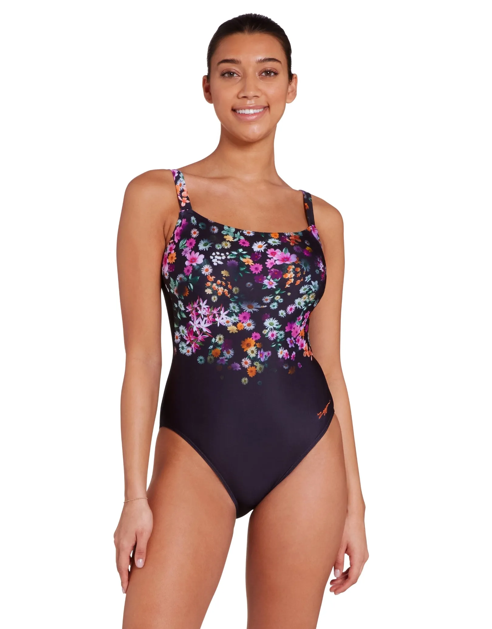 Dream Adjustable Classicback Swimsuit - Black/Multi