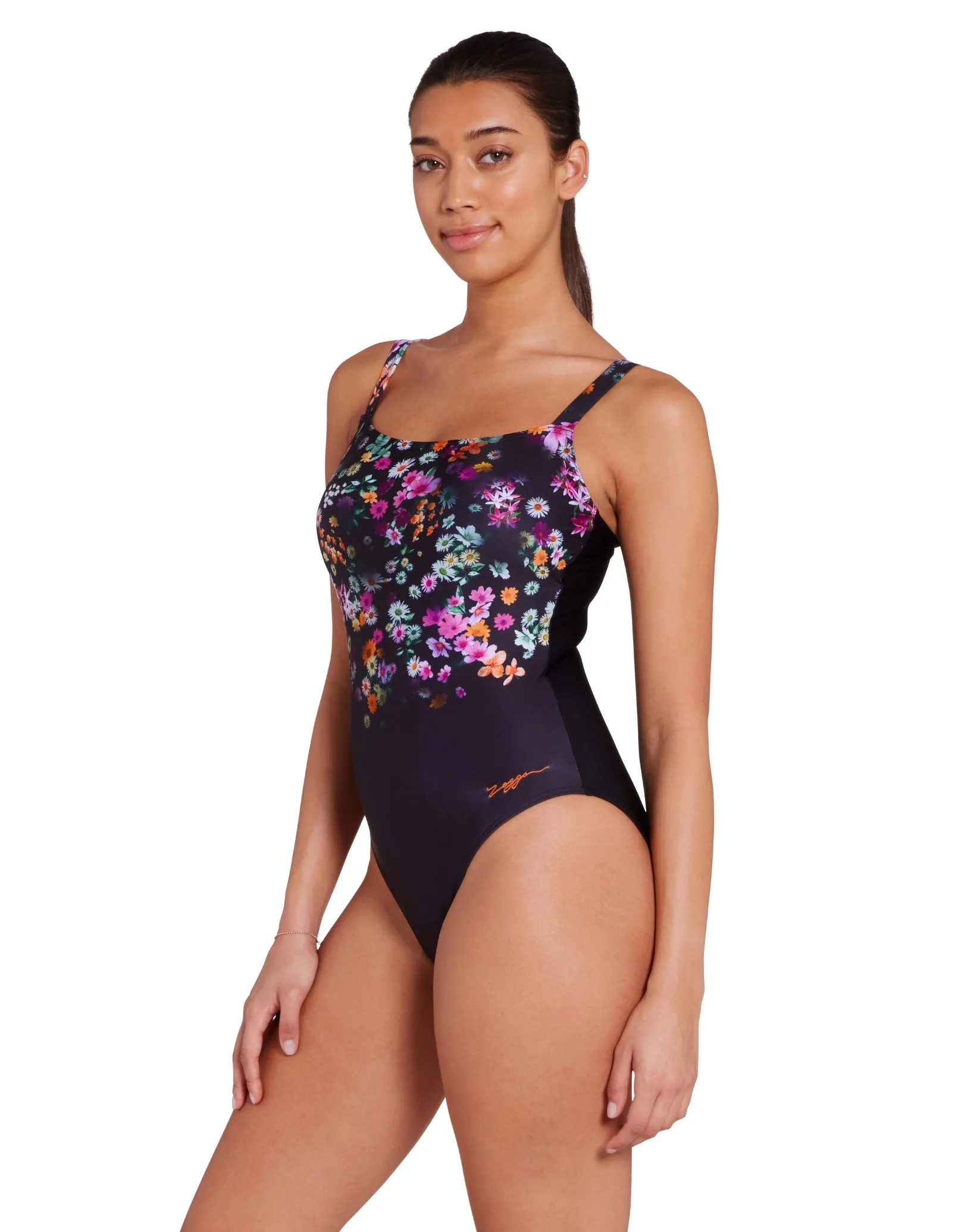 Dream Adjustable Classicback Swimsuit - Black/Multi