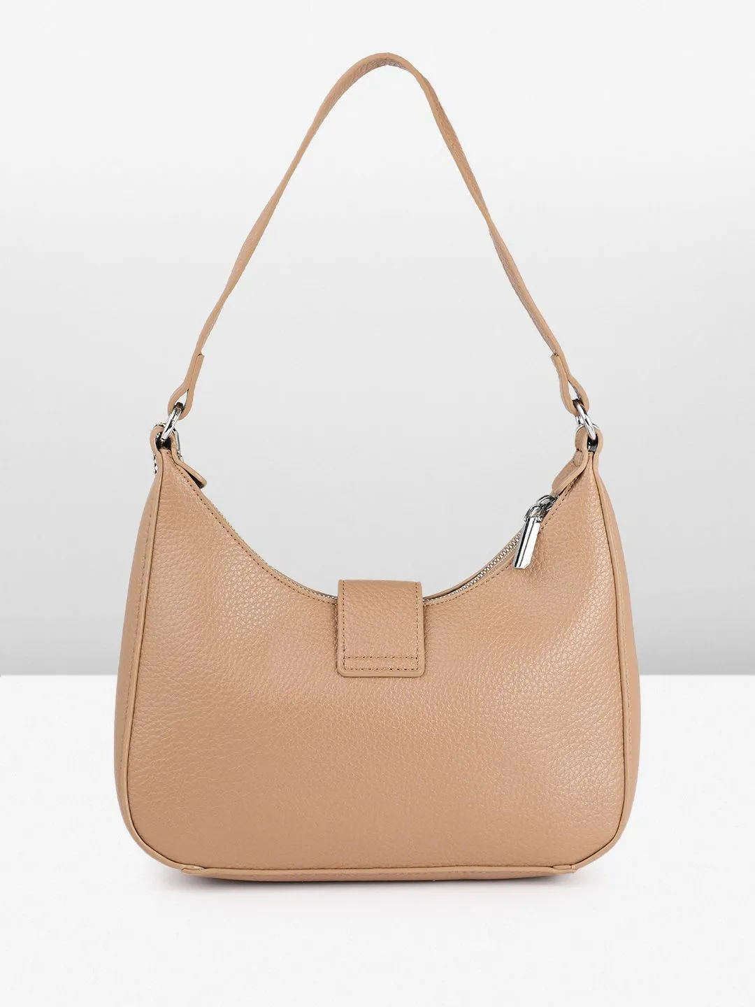 DressBerry Structured Shoulder Bag with Chain