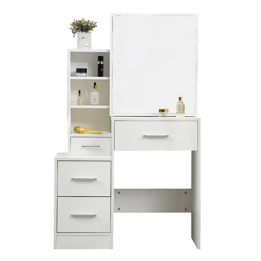 Dressing Table Set Stool Mirrors Jewellery Cabinet Makeup Organizer