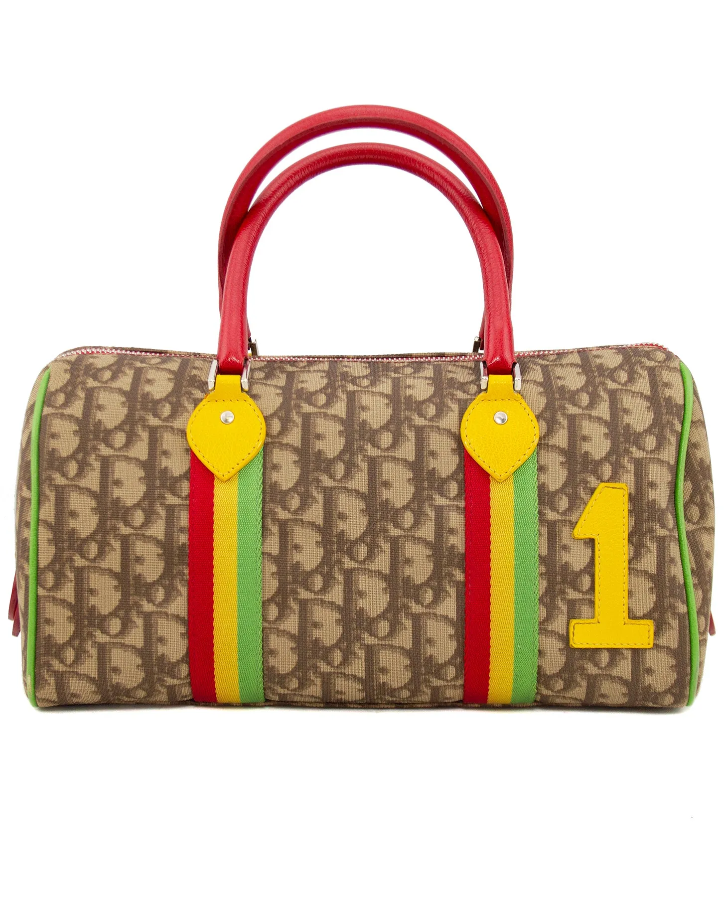Early 2000s Rasta Collection Boston Bag