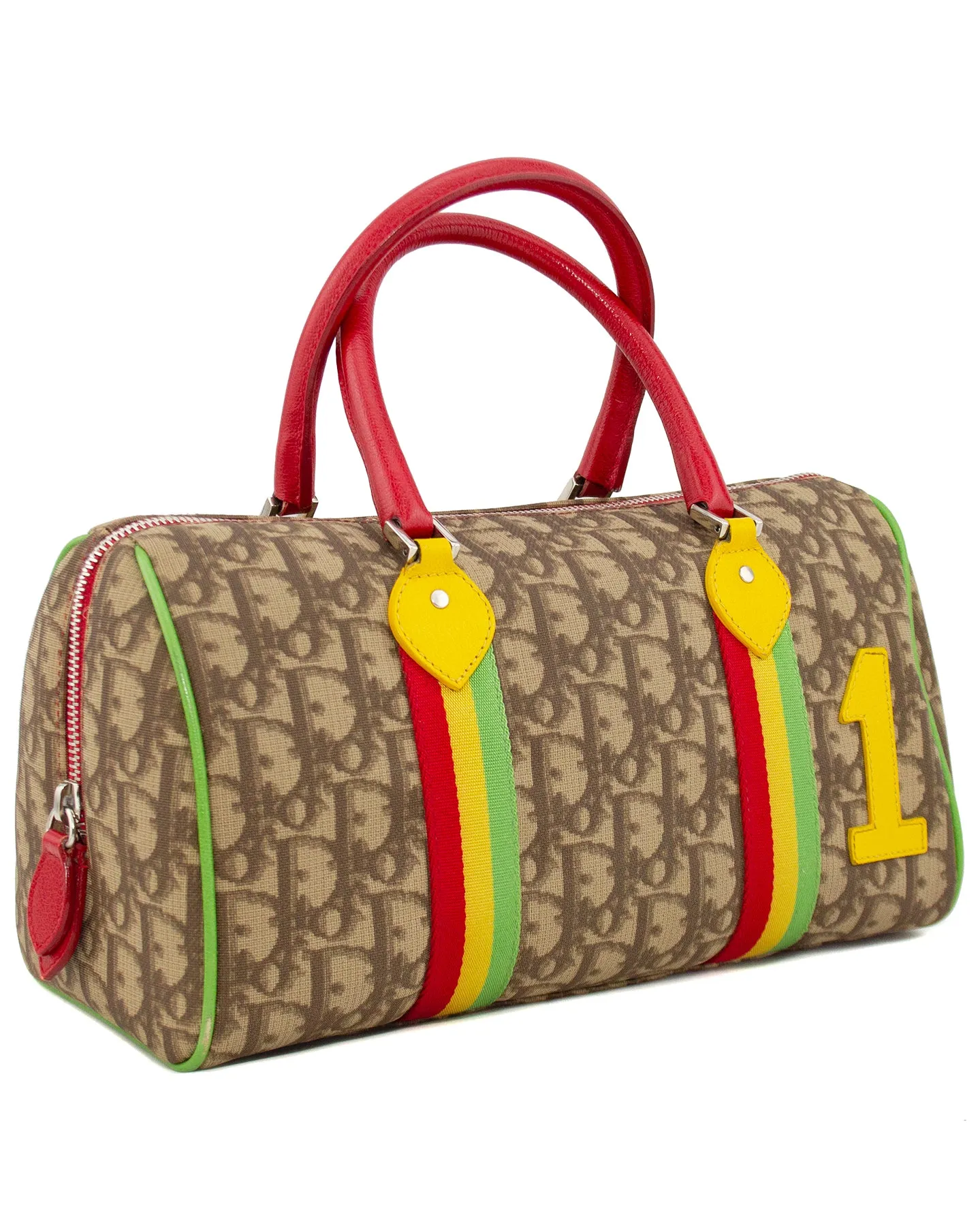 Early 2000s Rasta Collection Boston Bag