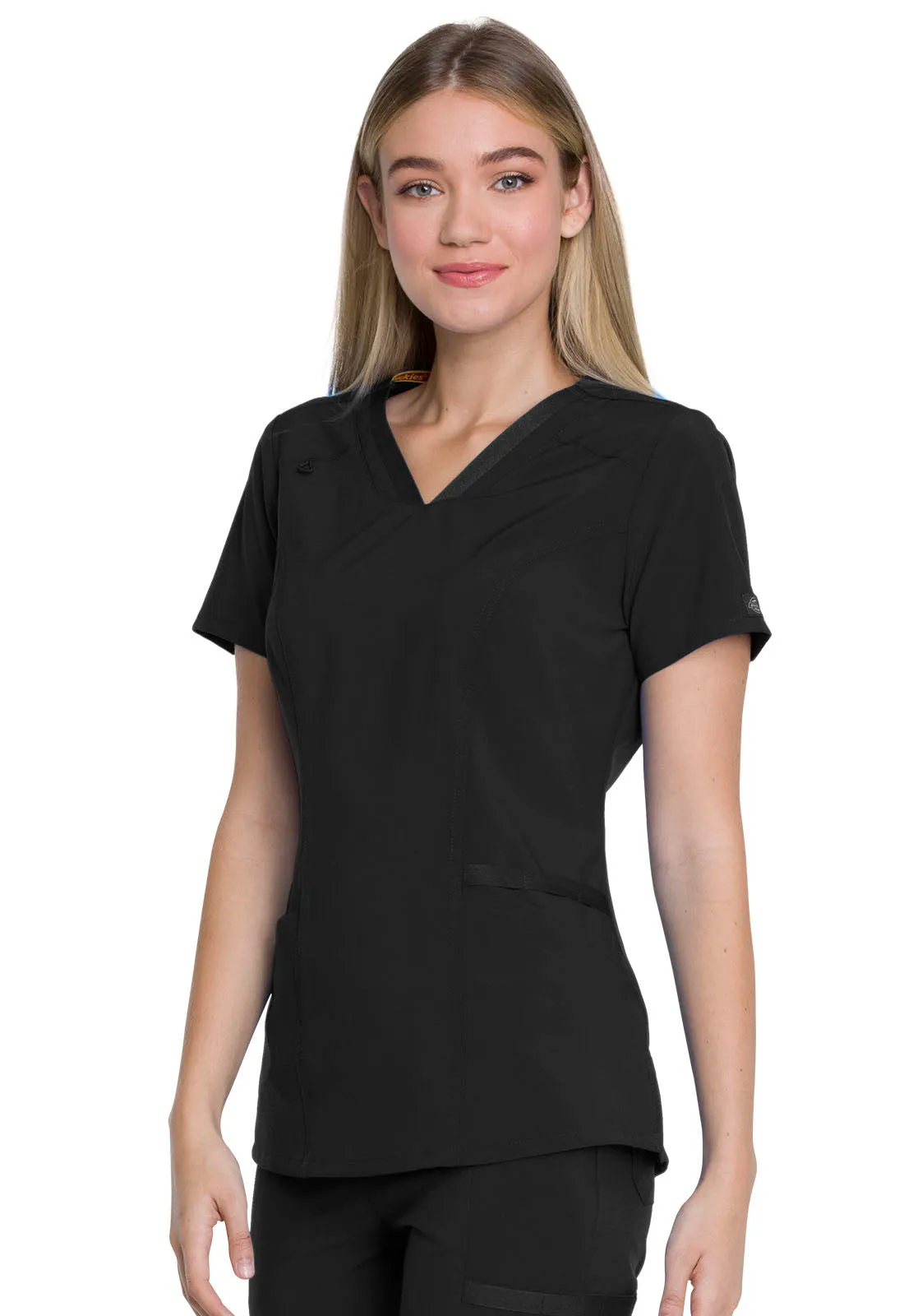 EDS Essentials DK735 V-Neck Top Black