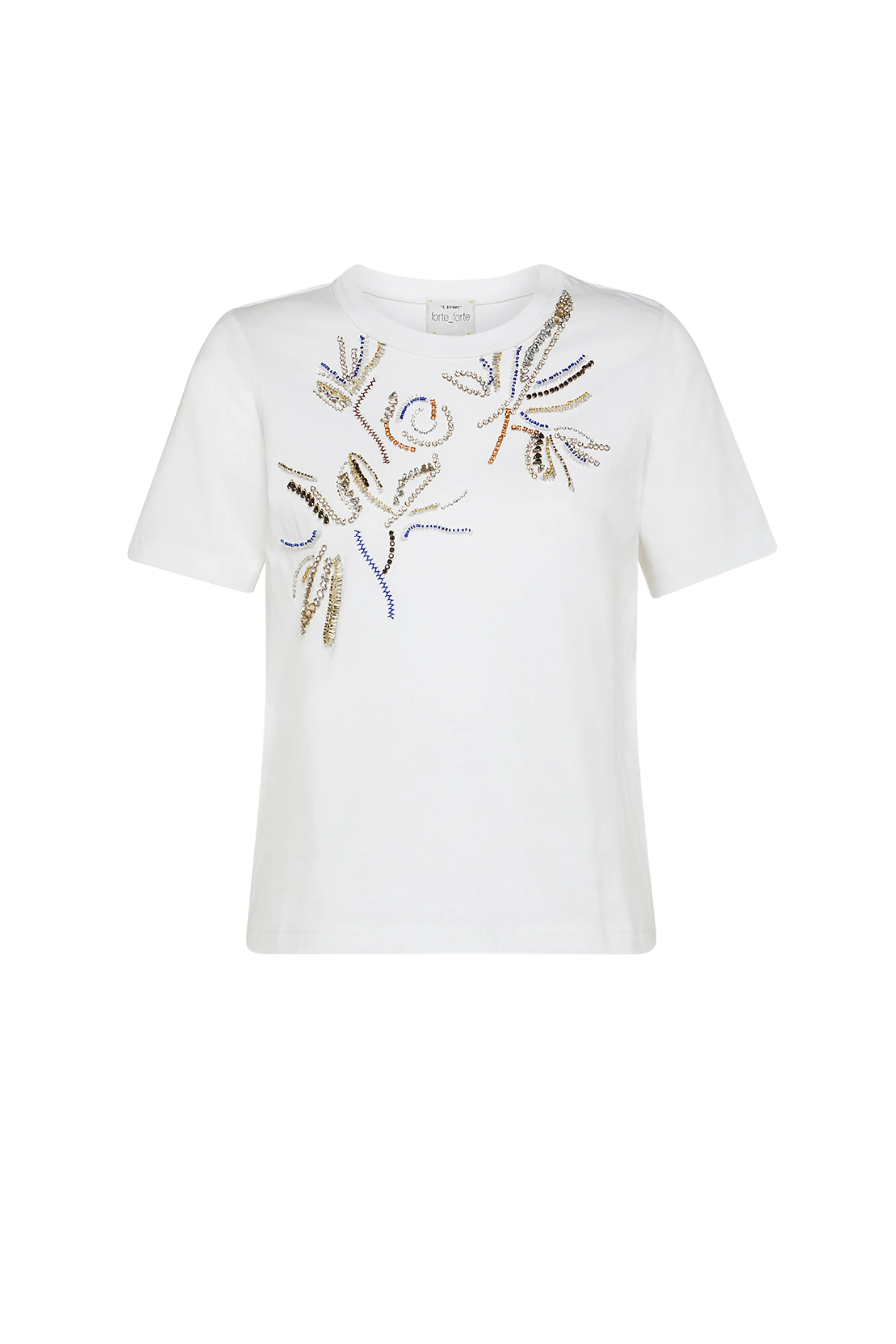 Embellished Jersey Tee