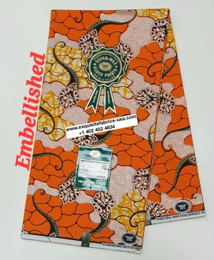 Embellished Vlisco Super Wax Exclusive✨