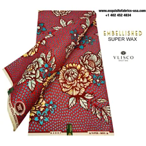 Embellished Vlisco Super Wax Exclusive