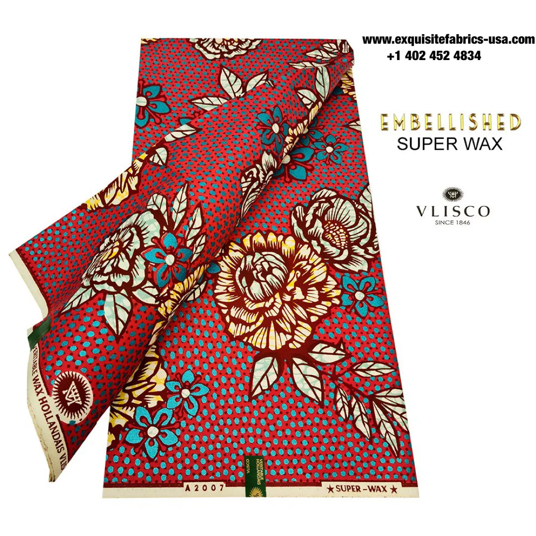 Embellished Vlisco Super Wax Exclusive