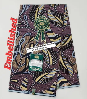 Embellished Vlisco Super Wax✨