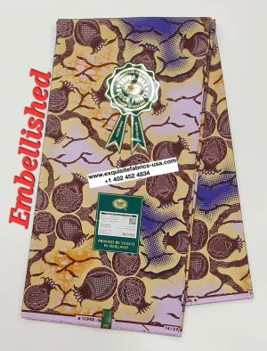 Embellished Vlisco Super Wax✨