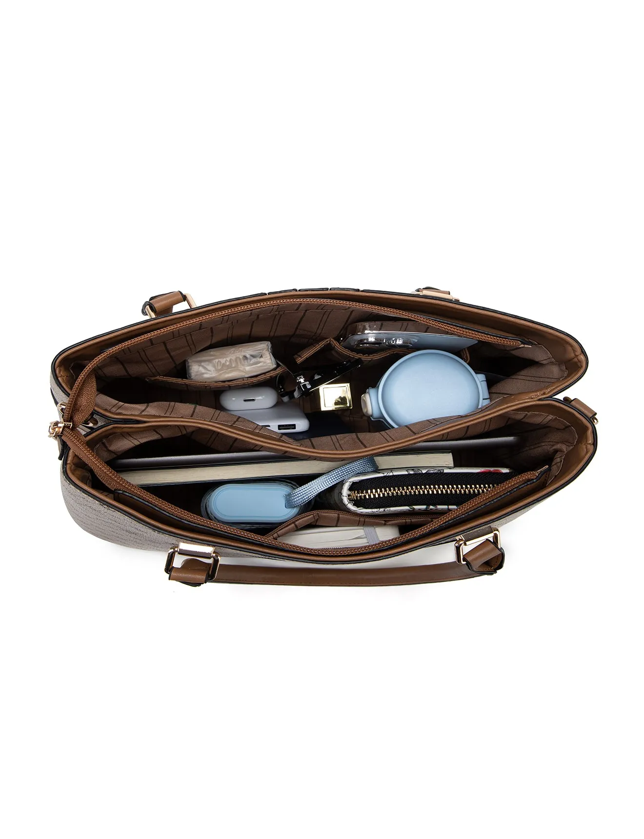 EMMALINE VEGAN BAG- XB-2340-BEI