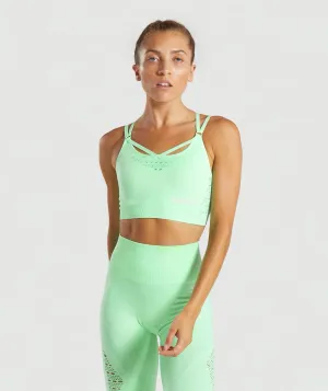 ENERGY SEAMLESS SPORTS BRA - MINT