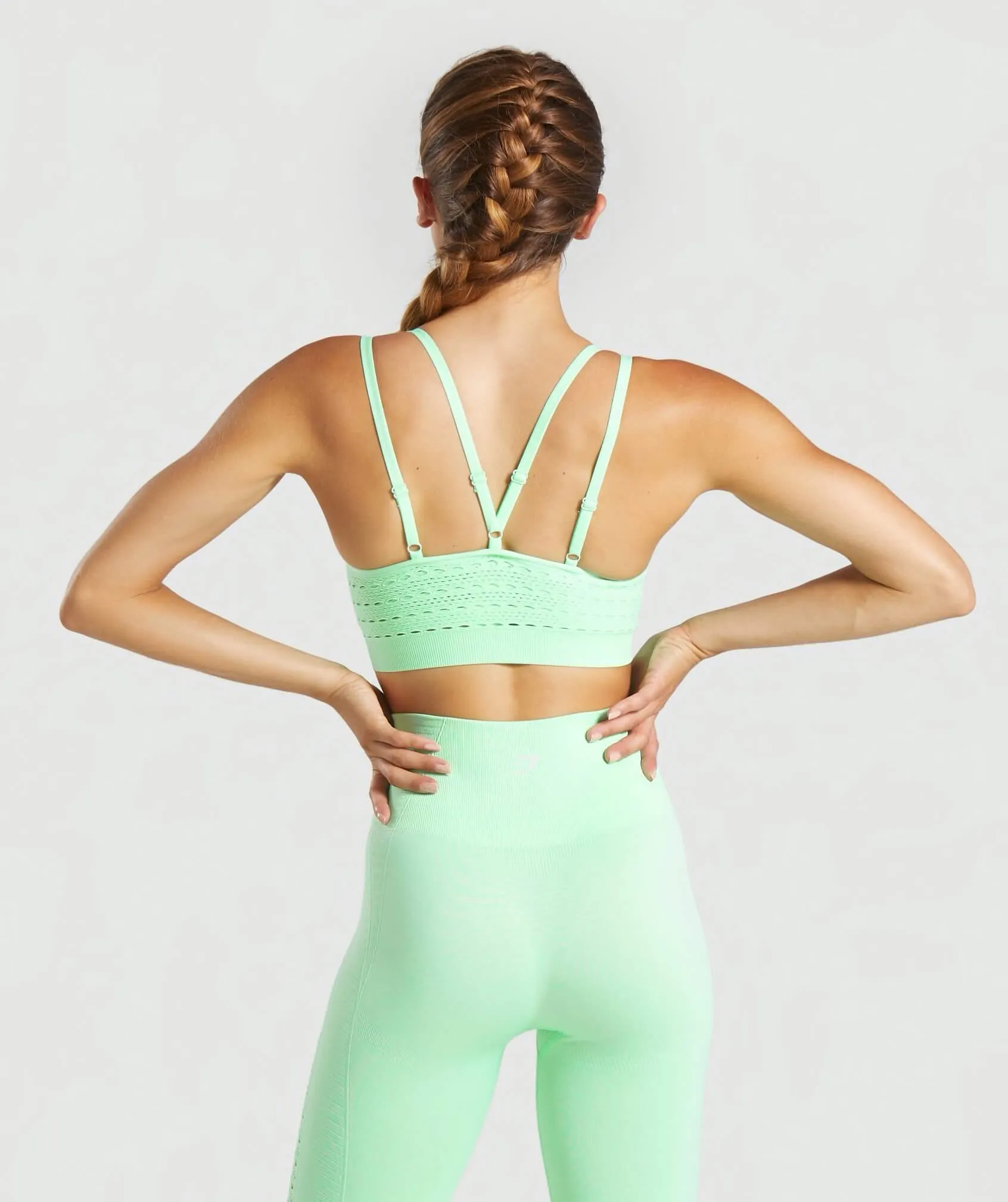 ENERGY SEAMLESS SPORTS BRA - MINT