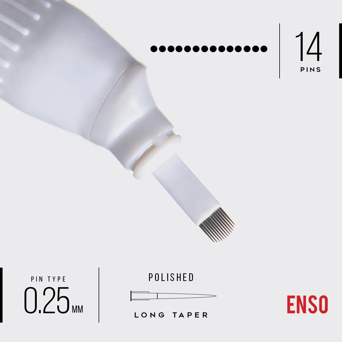 ENSO Microblade Long Taper U Blade - 0.20mm