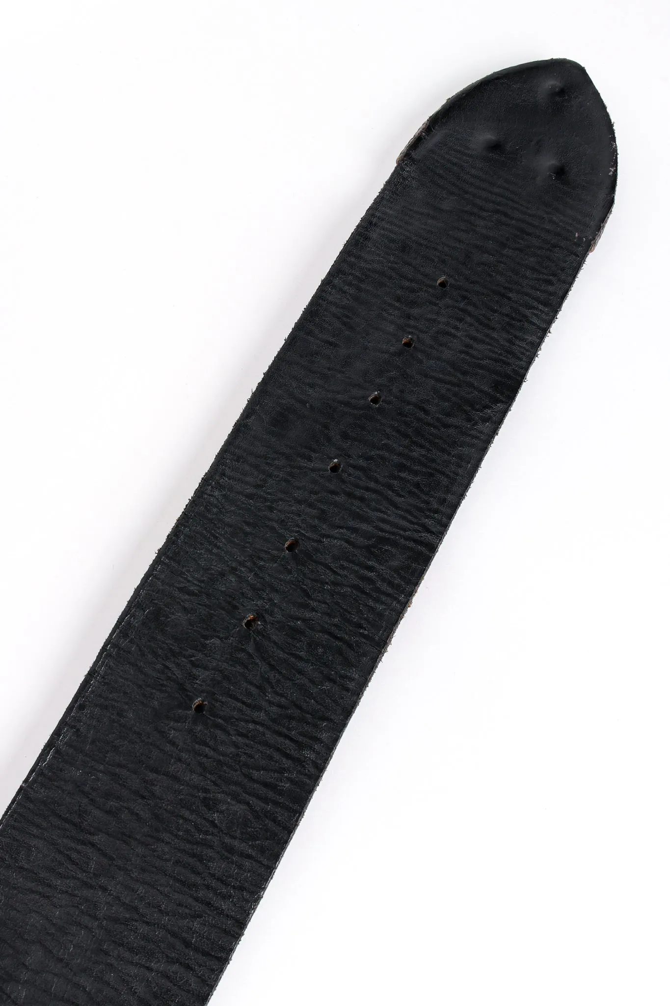Extra-Wide Stone Studded Belt