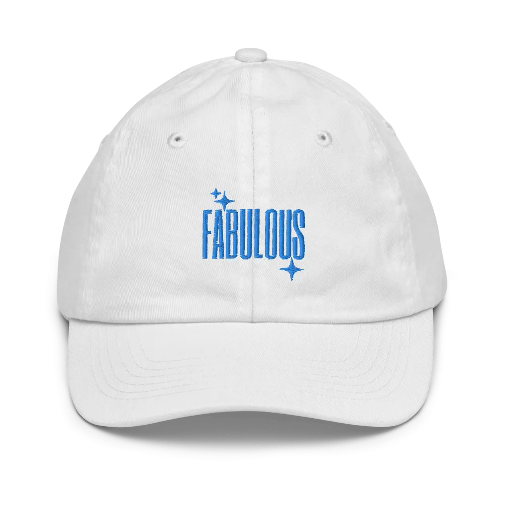 Fabulous Embroidered Kid's Baseball Cap