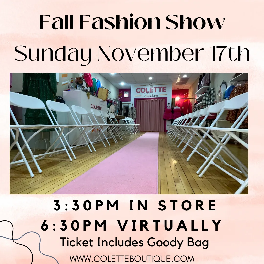 Fall Fashion Show 2024