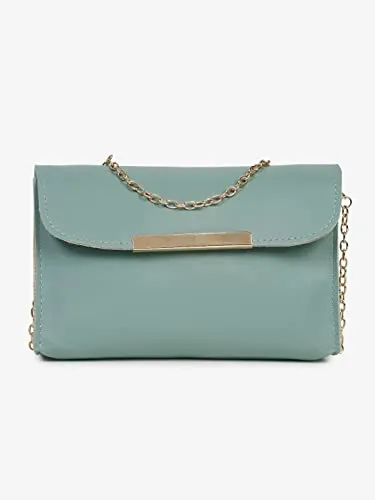 Fargo Handbag For Women And Girls COMBO SET OF 5 (Light5pc) (Green)