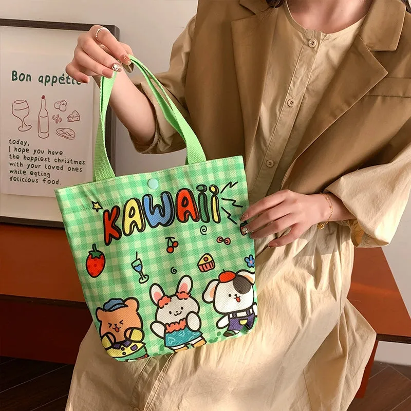 Fashion out Lunch Bag Small Lunch Box Tote Bag