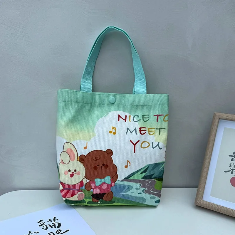 Fashion out Lunch Bag Small Lunch Box Tote Bag