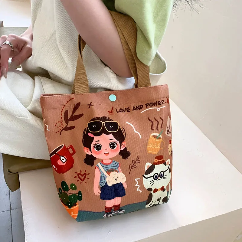 Fashion out Lunch Bag Small Lunch Box Tote Bag