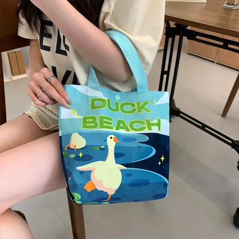 Fashion out Lunch Bag Small Lunch Box Tote Bag