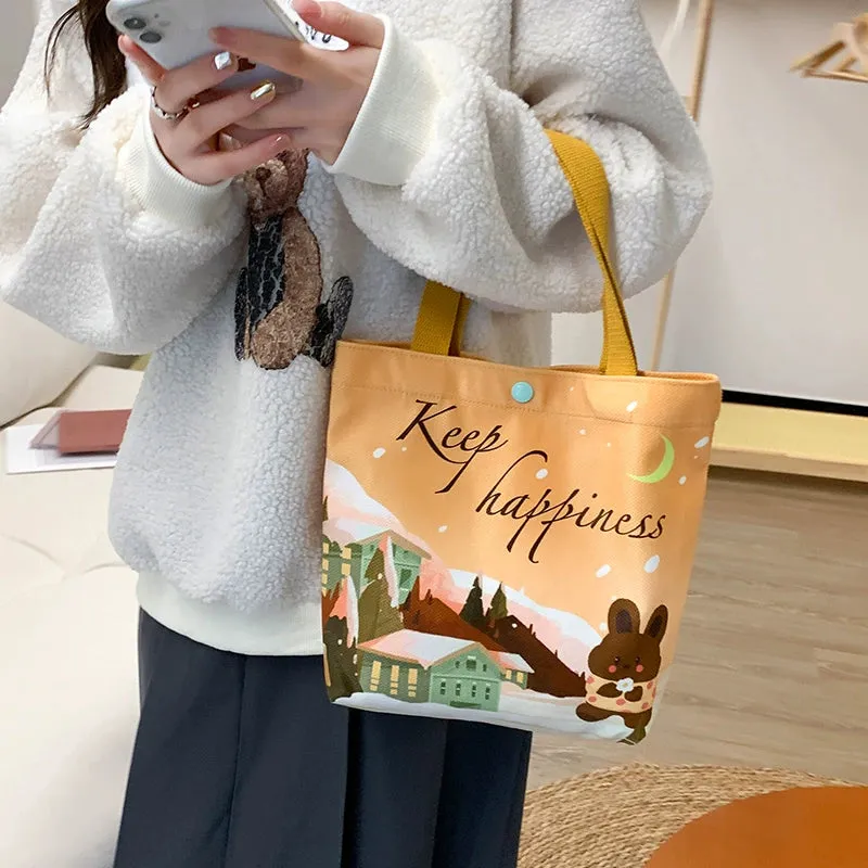 Fashion out Lunch Bag Small Lunch Box Tote Bag