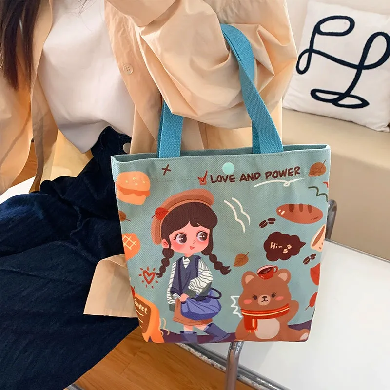 Fashion out Lunch Bag Small Lunch Box Tote Bag