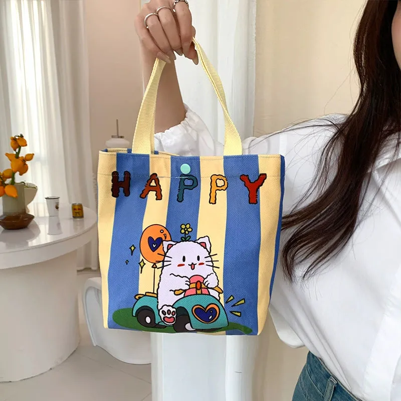 Fashion out Lunch Bag Small Lunch Box Tote Bag