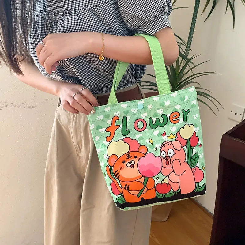 Fashion out Lunch Bag Small Lunch Box Tote Bag
