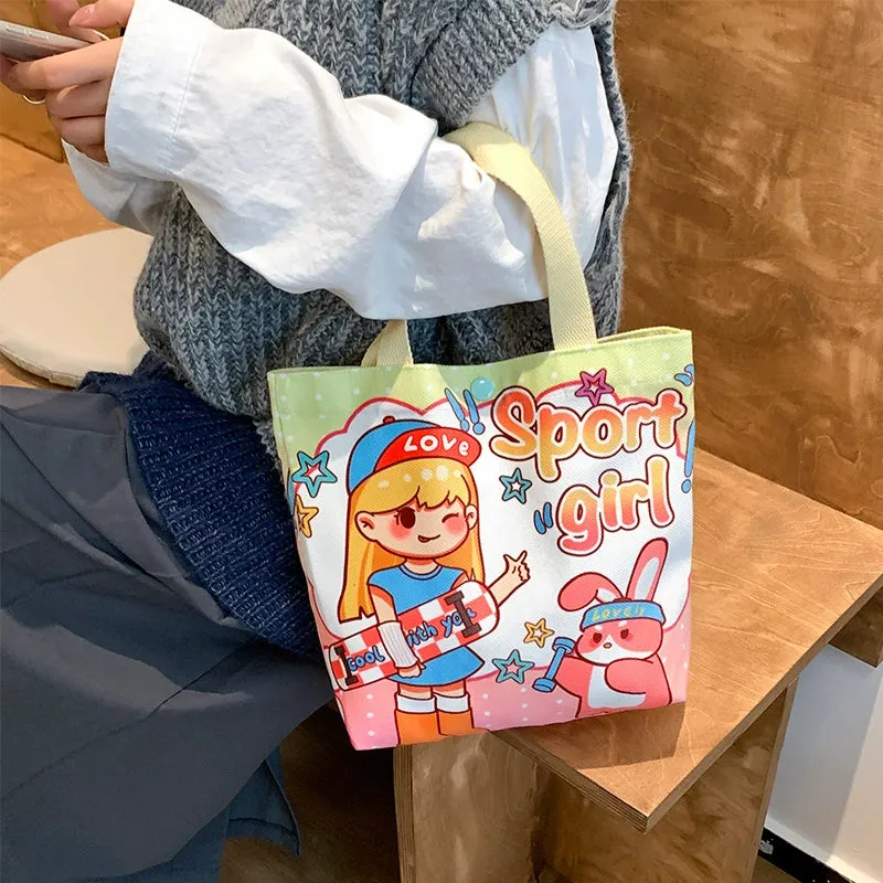 Fashion out Lunch Bag Small Lunch Box Tote Bag