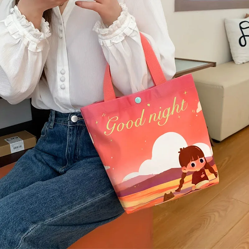 Fashion out Lunch Bag Small Lunch Box Tote Bag