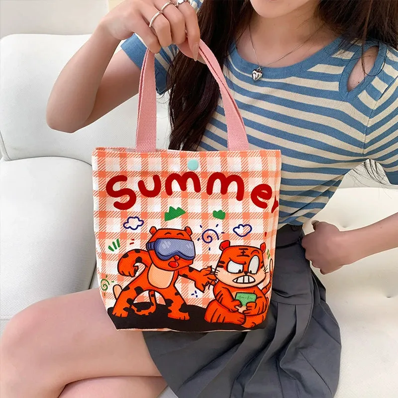 Fashion out Lunch Bag Small Lunch Box Tote Bag