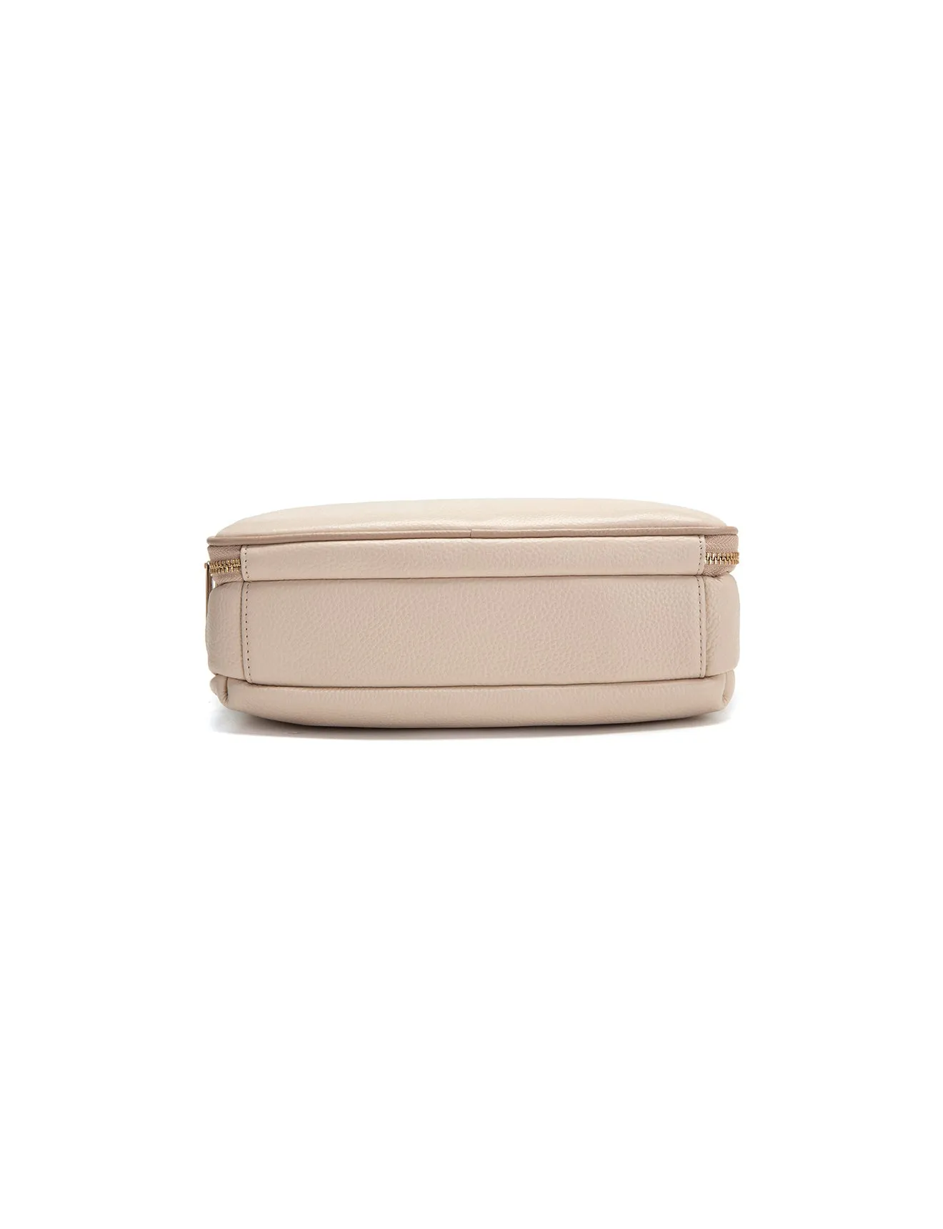 FELICITY LEATHER XBODY BAG- E1-0814A-IVORY/PUTTY