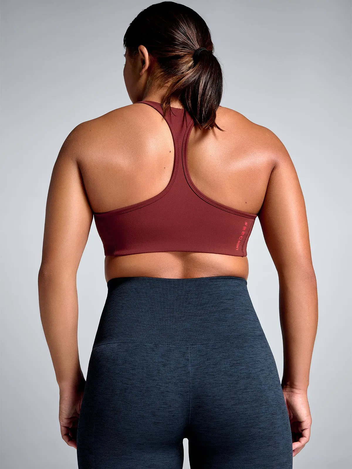 FEMME FATALE Sports Bra Rust
