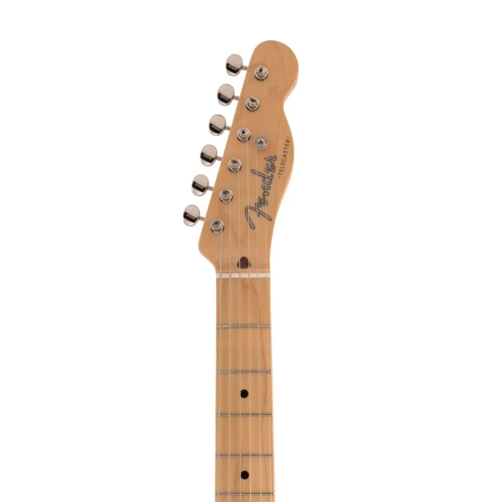 Fender Japan Heritage 50s Telecaster Electric Guitar, Maple FB, White Blonde
