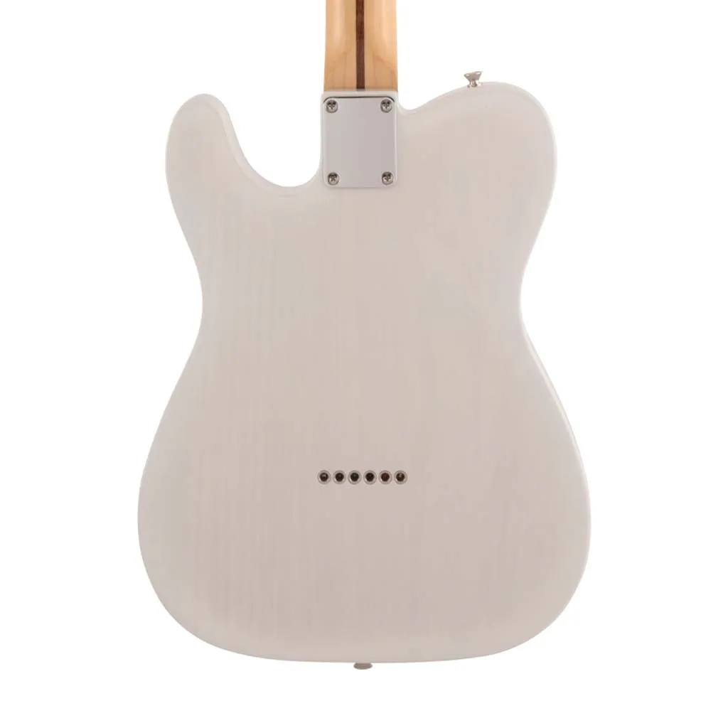 Fender Japan Heritage 50s Telecaster Electric Guitar, Maple FB, White Blonde