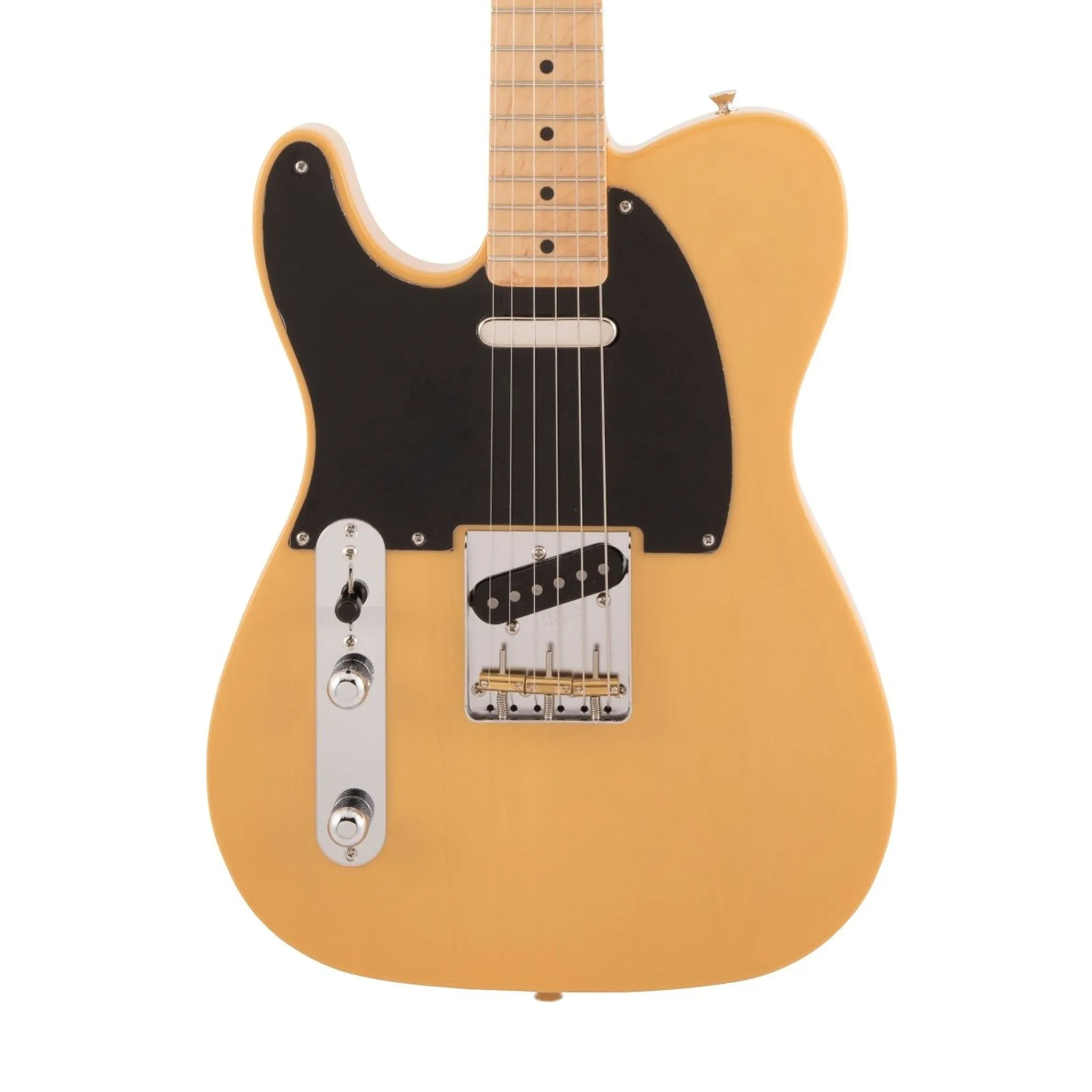Fender Japan Traditional II 50s Telecaster Left-Handed Electric Guitar, Butterscotch Blonde
