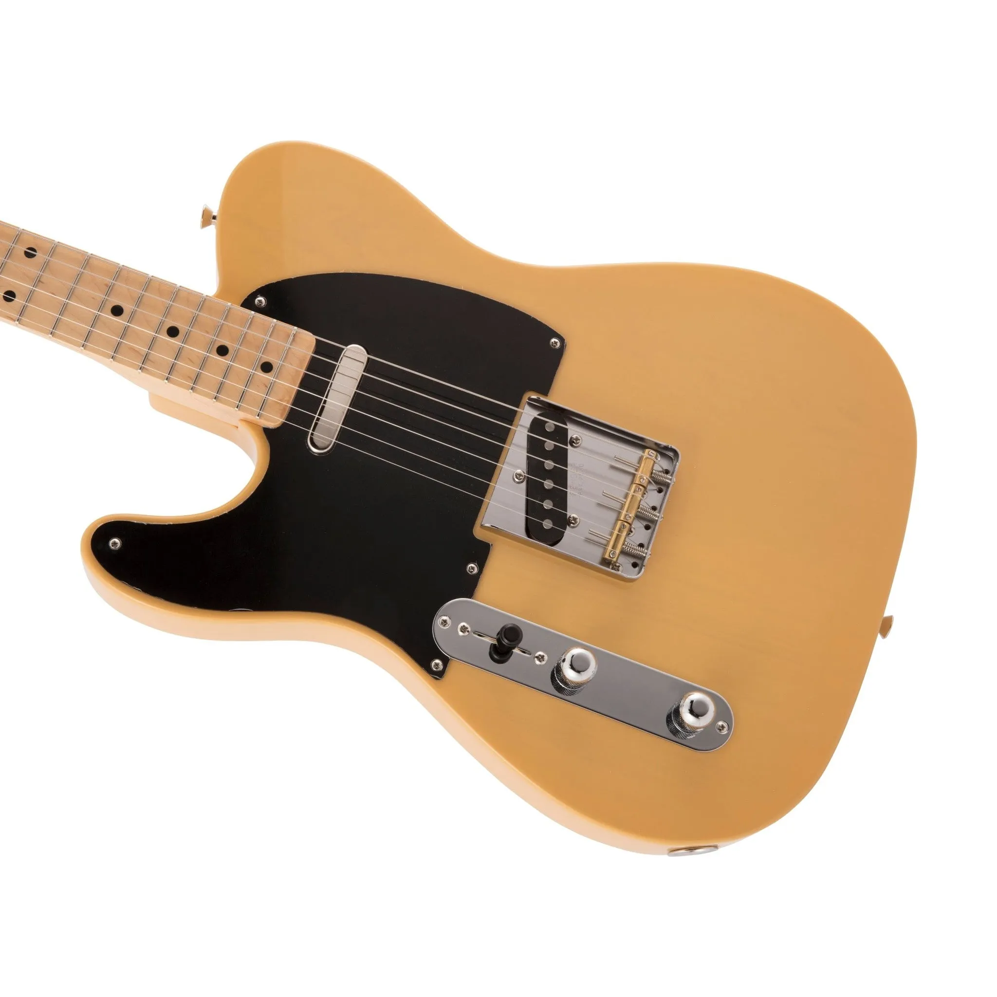 Fender Japan Traditional II 50s Telecaster Left-Handed Electric Guitar, Butterscotch Blonde