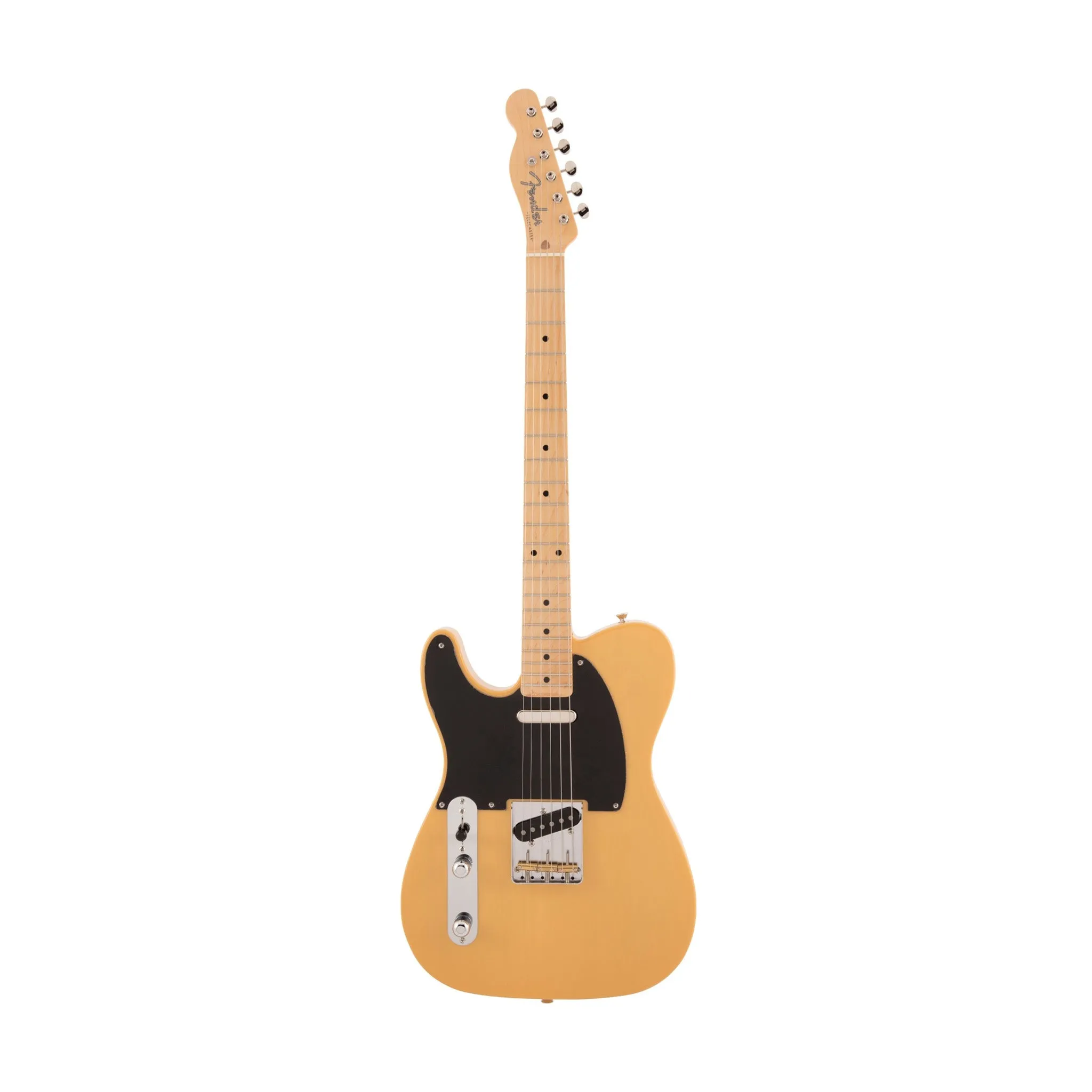 Fender Japan Traditional II 50s Telecaster Left-Handed Electric Guitar, Butterscotch Blonde