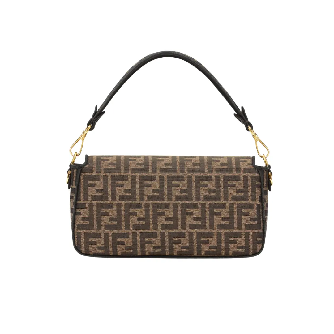 FENDI BAGUETTE JACQUARD FF FABRIC BAG