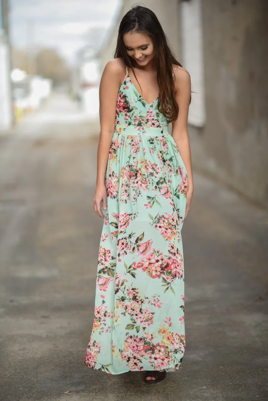 Fields of Freesias Maxi ~ Mint
