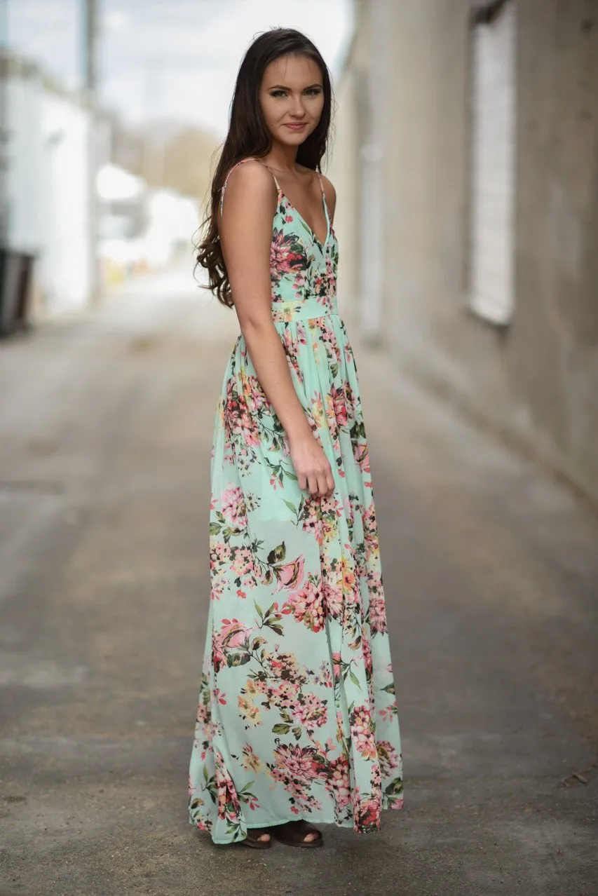 Fields of Freesias Maxi ~ Mint