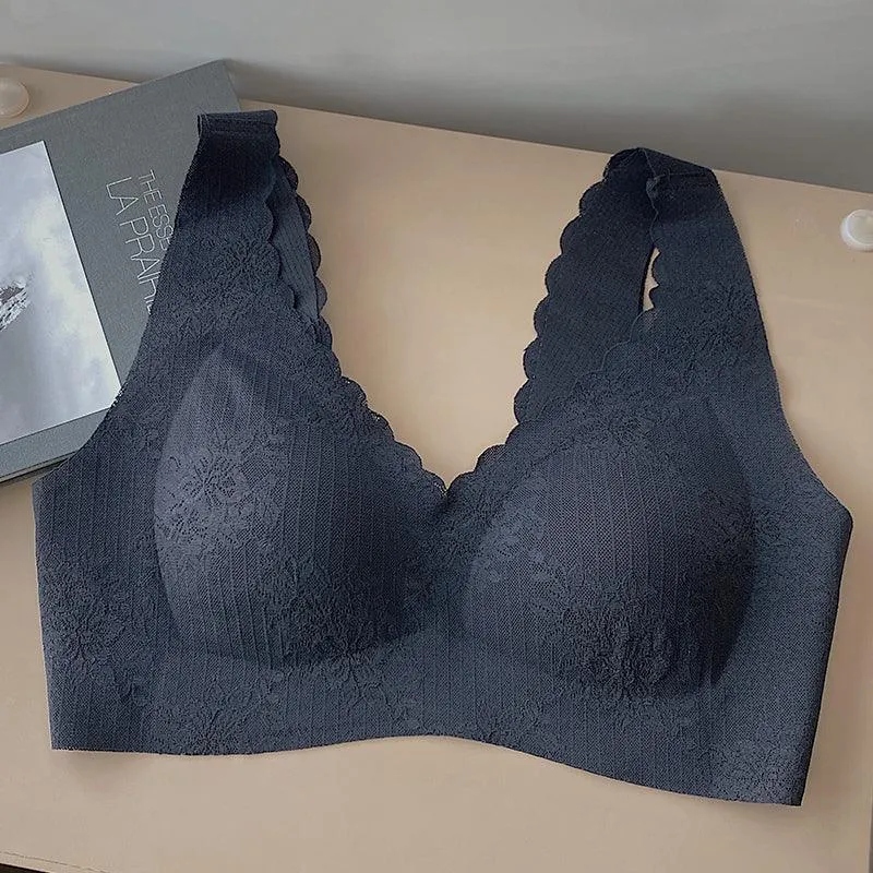 Filhot™ 3D Lace Wirefree Minimizer Bra