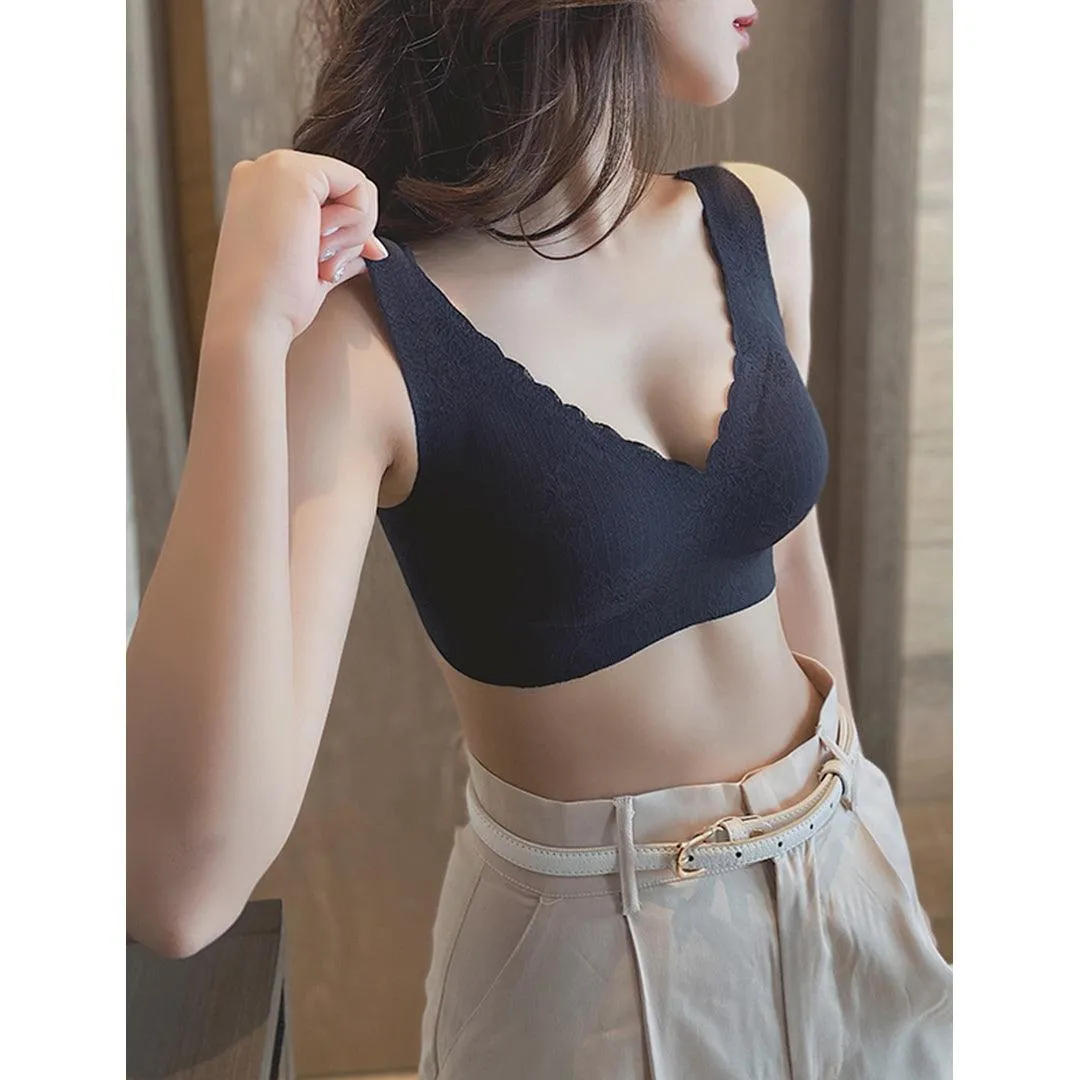 Filhot™ 3D Lace Wirefree Minimizer Bra