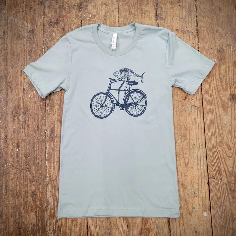 Fish on a Bike Short Sleeve Tee