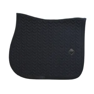Fishbone Jump Saddle Pad - Black