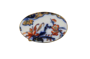 Flo Blu Imari Belt Buckle