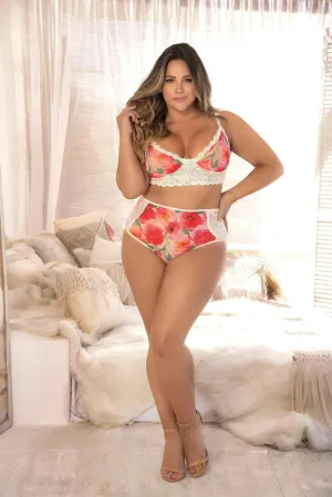 Flora Blanc Two Piece Set