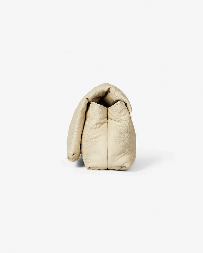 Foluke Leather Bag BEIGE