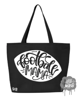 Football Mama Canvas Bag